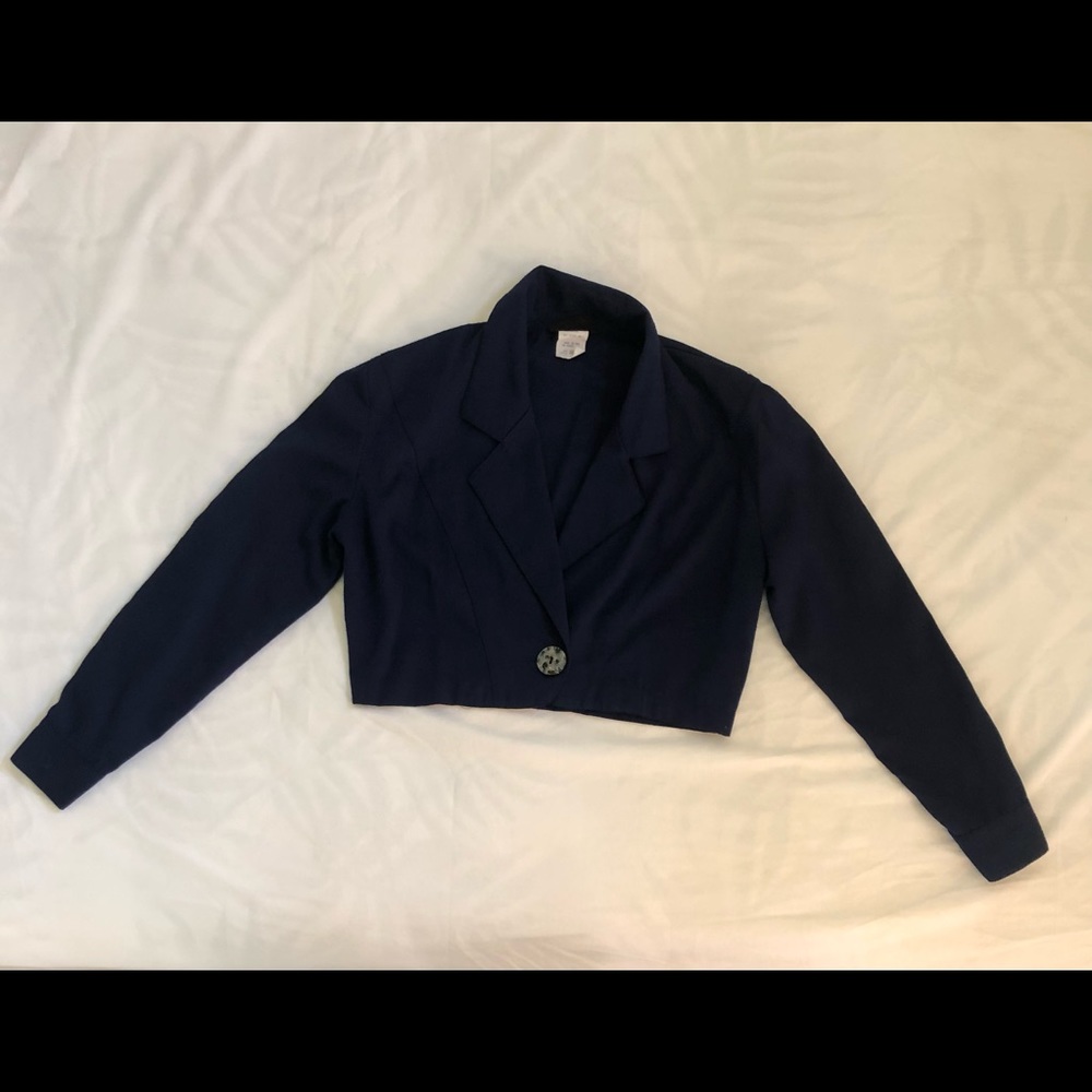 Cropped Blazer
